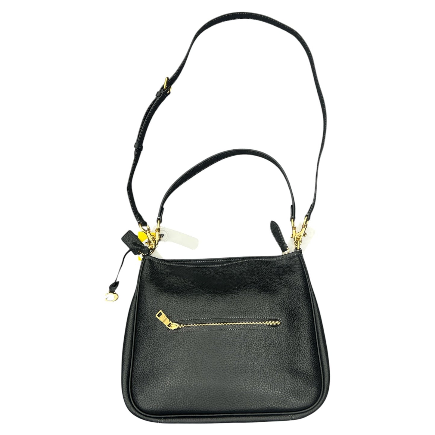 Handbag Designer By Coach In Black, Size:Large