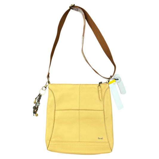Crossbody Leather By The Sak In Yellow, Size:Medium