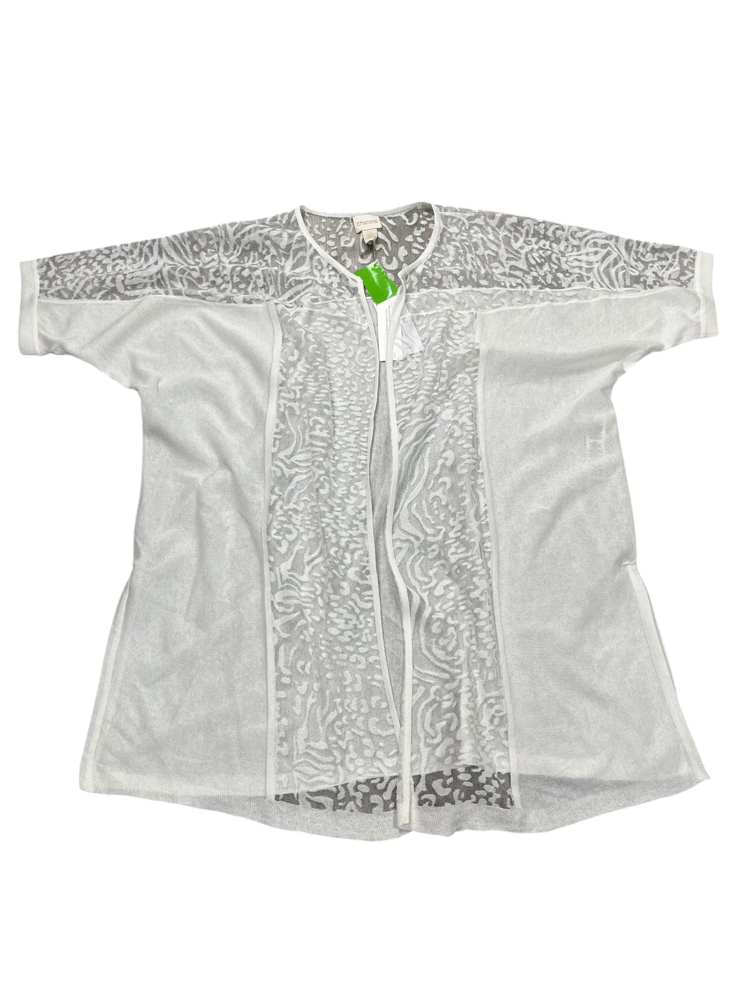 Kimono By Chicos In White, Size:M