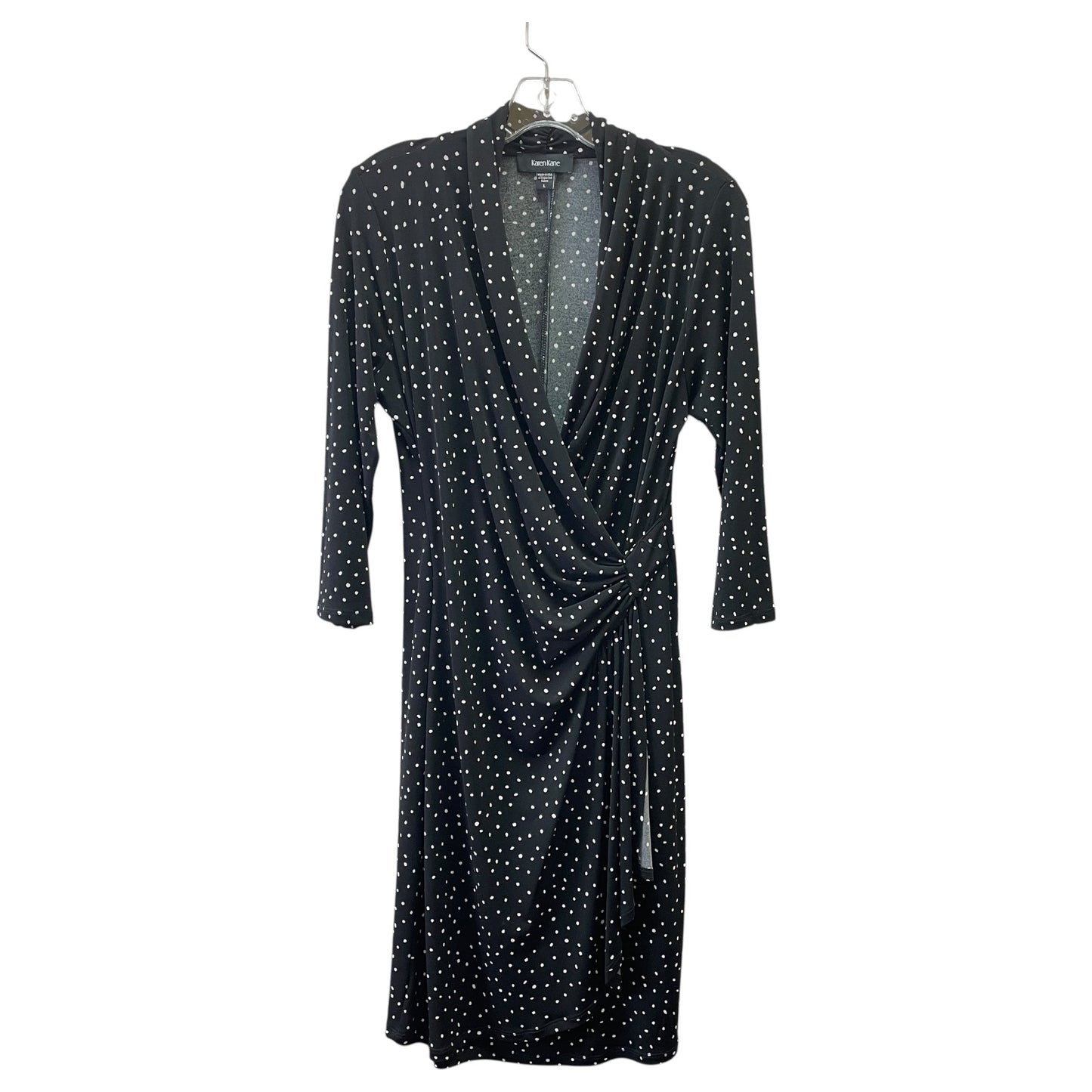 Dress Casual Short By Karen Kane In Black & White, Size:L