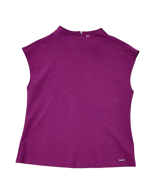 Top Sleeveless By Calvin Klein In Pink, Size:L