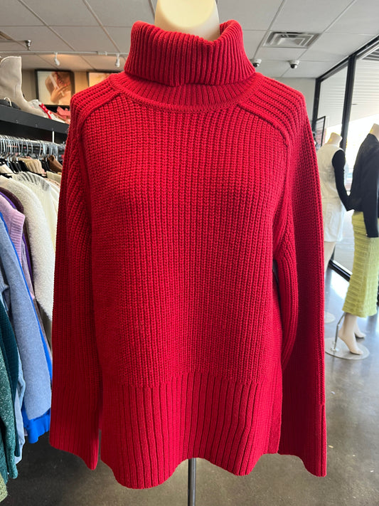 SWEATER by ZARA In RED, Size: S