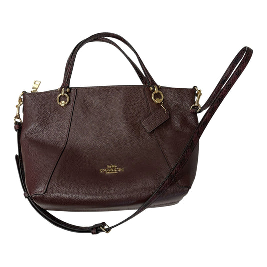 Handbag Designer By Coach, Size: Medium