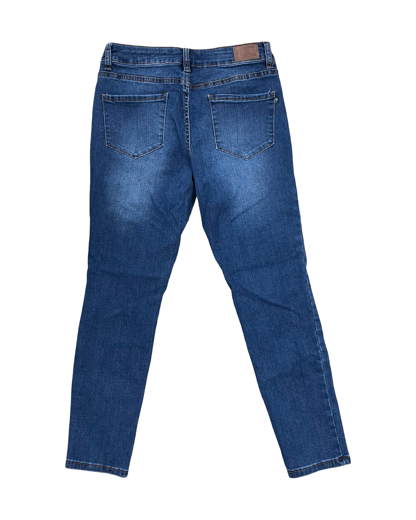 Jeans Skinny By T Tahari In Blue Denim, Size:4