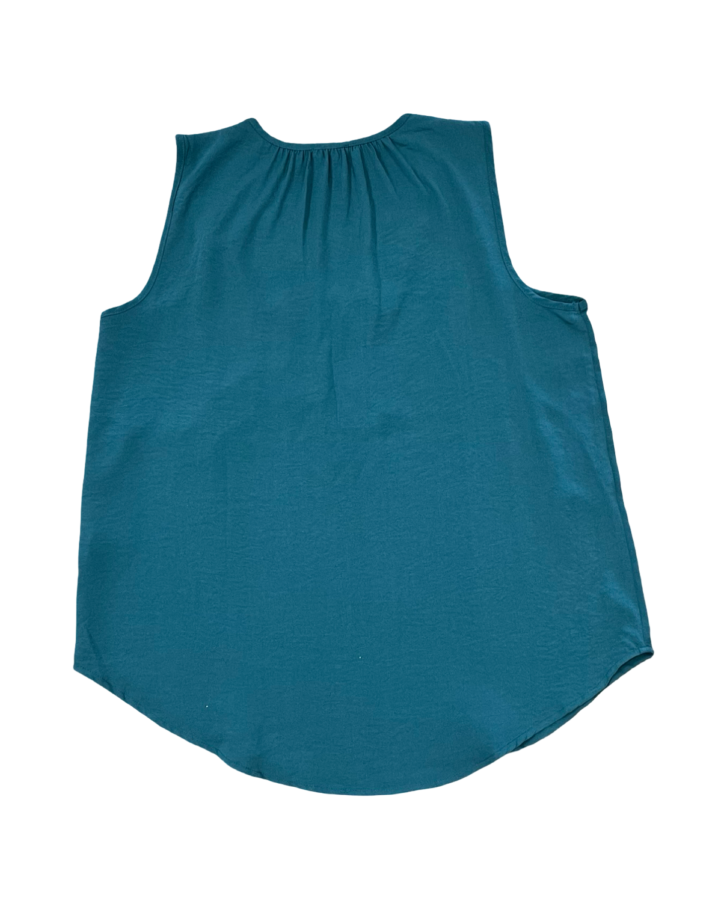 Top Sleeveless By Maurices In Green, Size:L