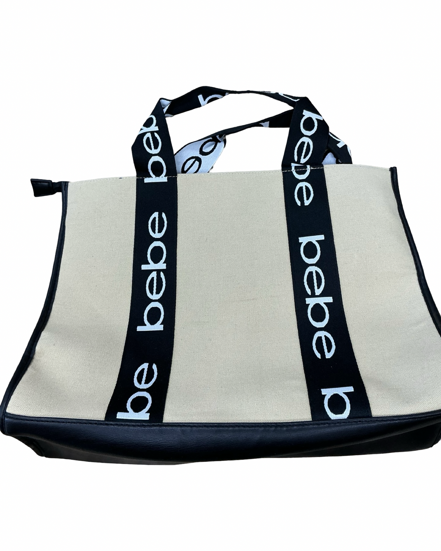 Tote By Bebe In Black & Tan, Size:Large