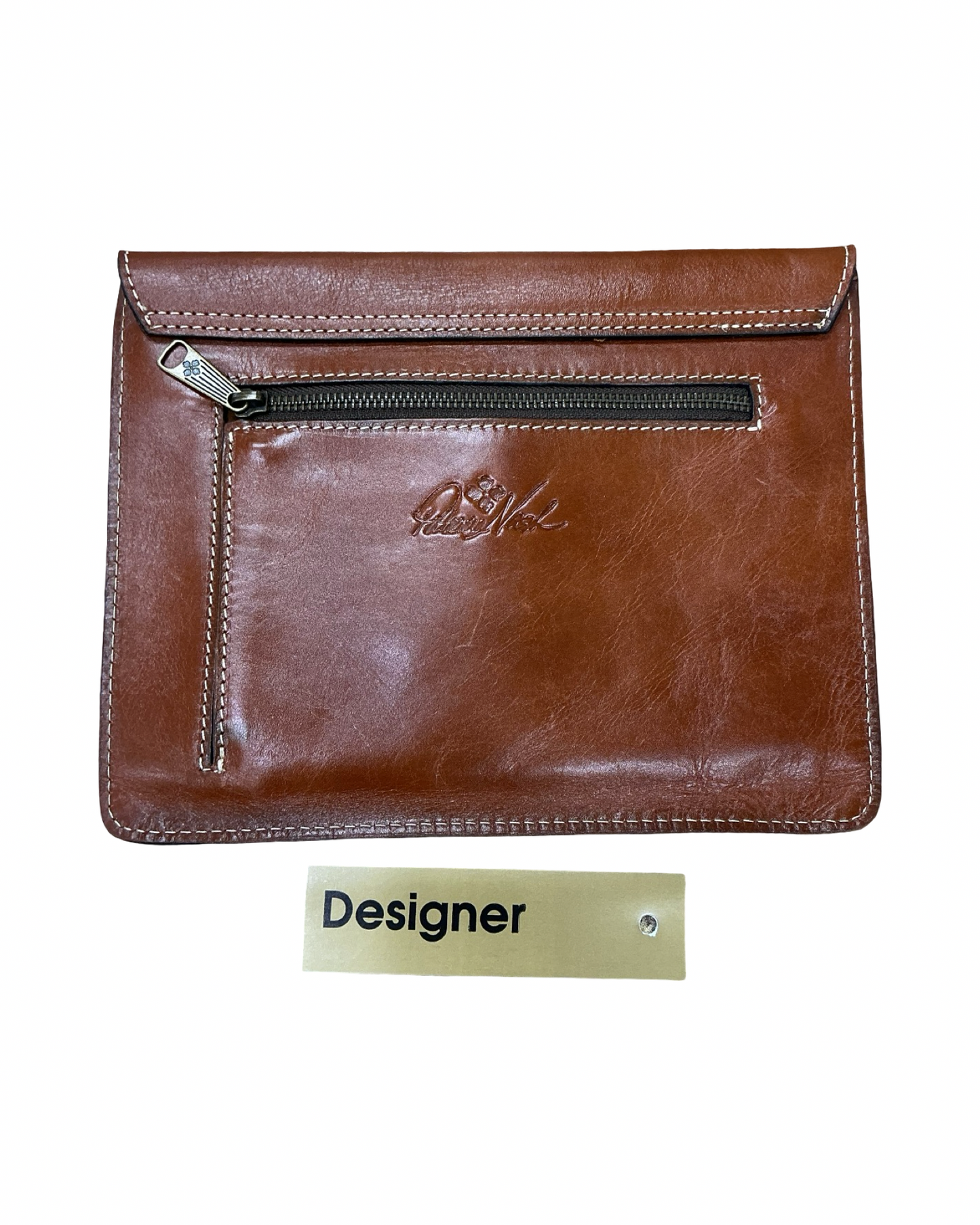 Clutch Designer By Patricia Nash In Brown, Size:Medium