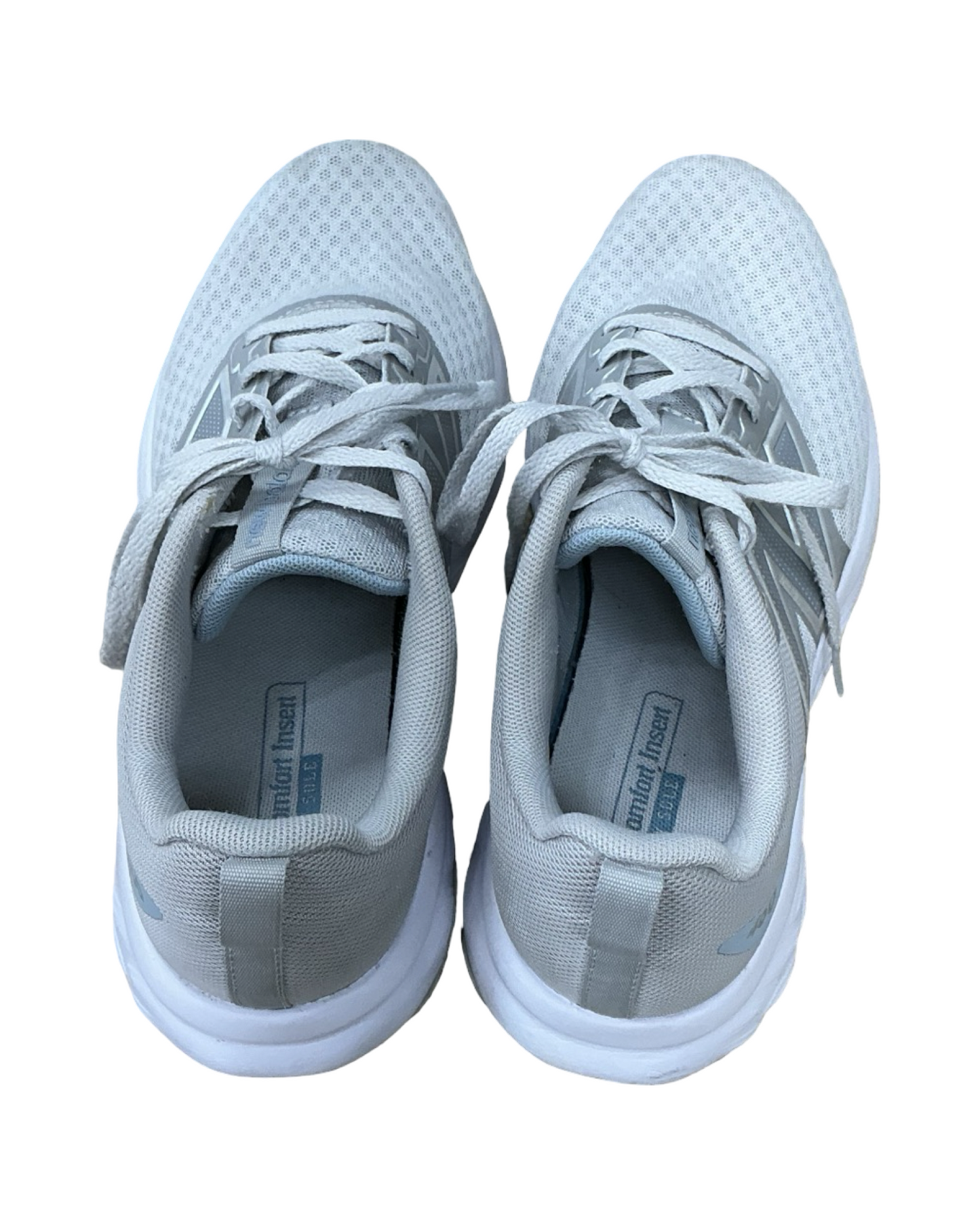 Shoes Athletic By New Balance In Grey & White, Size:7