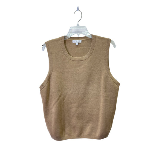 Vest Sweater By J. Crew In Brown, Size:Xl