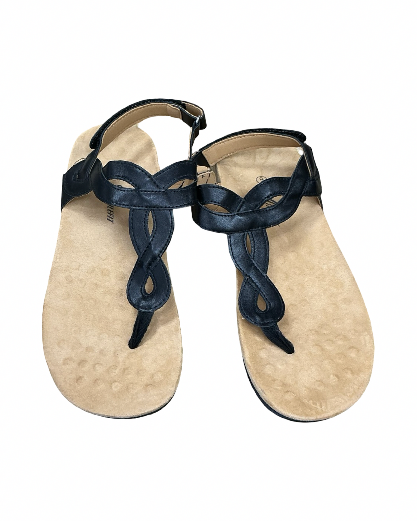 Shoes Flats By Clothes Mentor In Black, Size:9