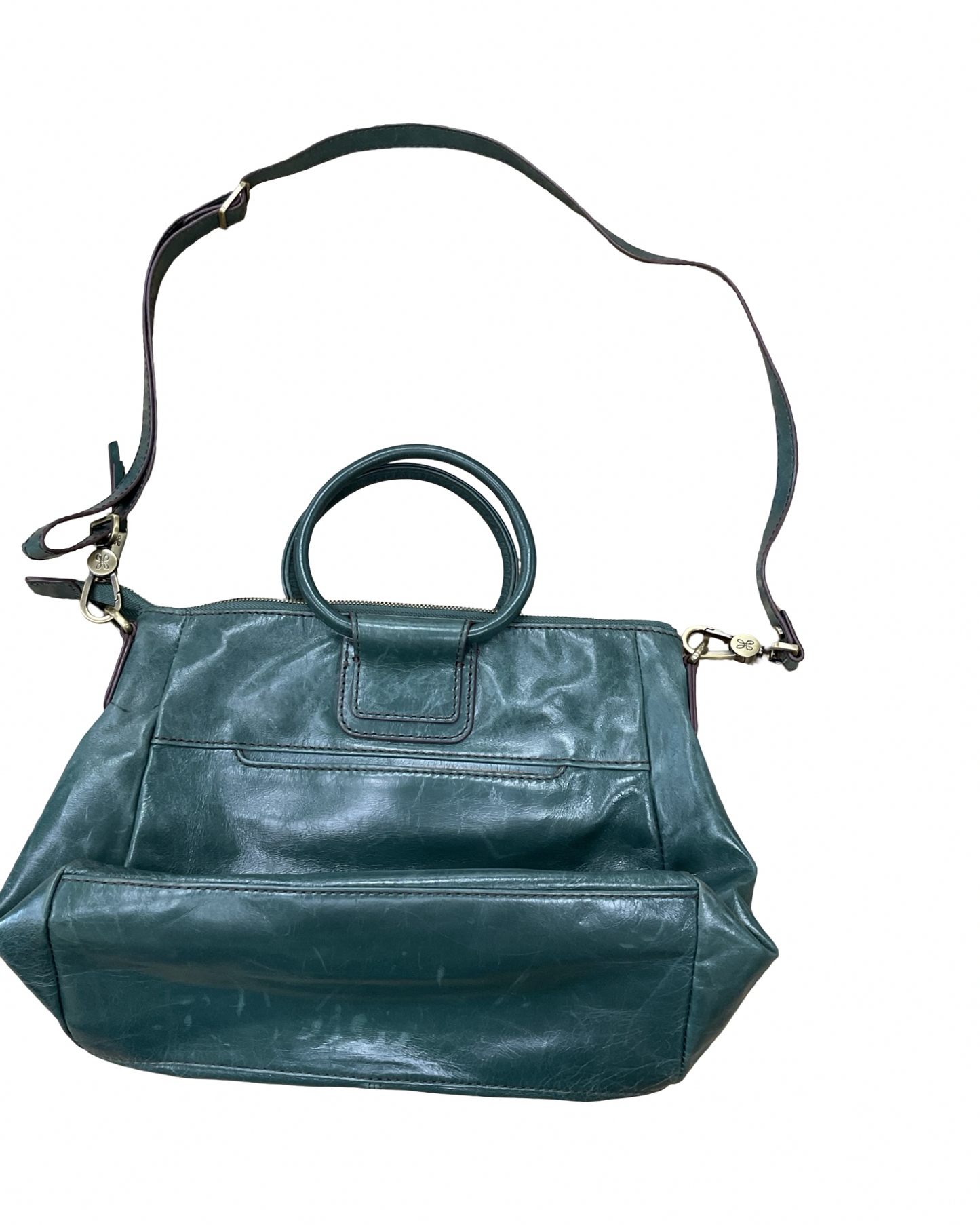 Handbag By Hobo Intl In Green, Size:Medium
