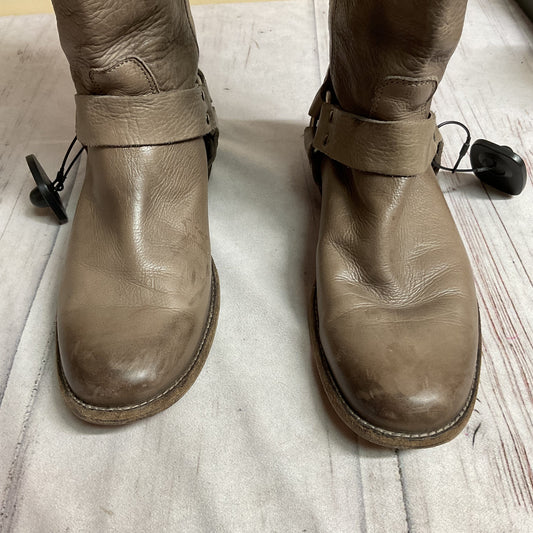 Boots Designer By Frye In Brown, Size:8.5