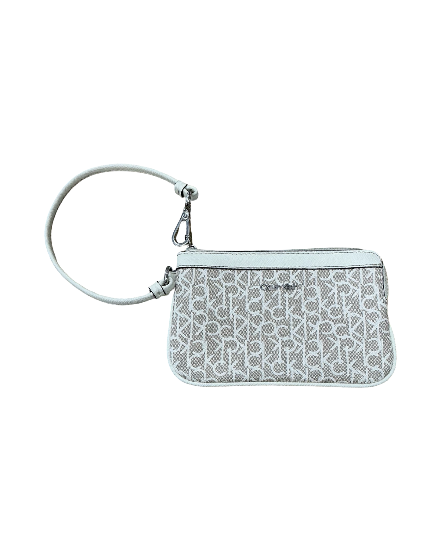 Wristlet By Calvin Klein In Tan, Size:Small