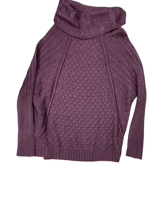 Sweater By Apt 9 In Maroon, Size:M