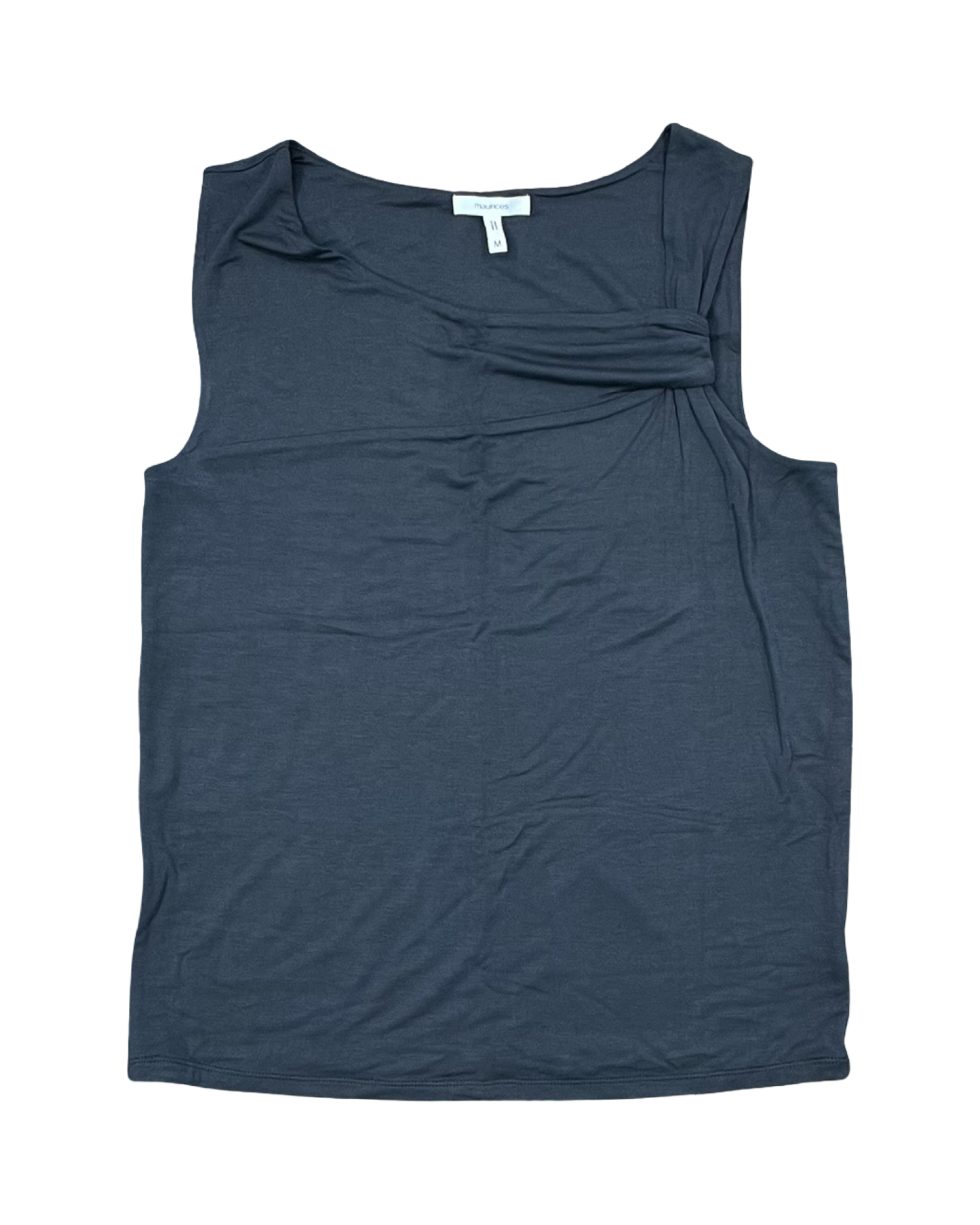 Top Sleeveless By Maurices In Grey, Size:M