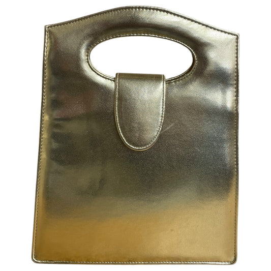 Handbag By Cme In Gold, Size:Medium