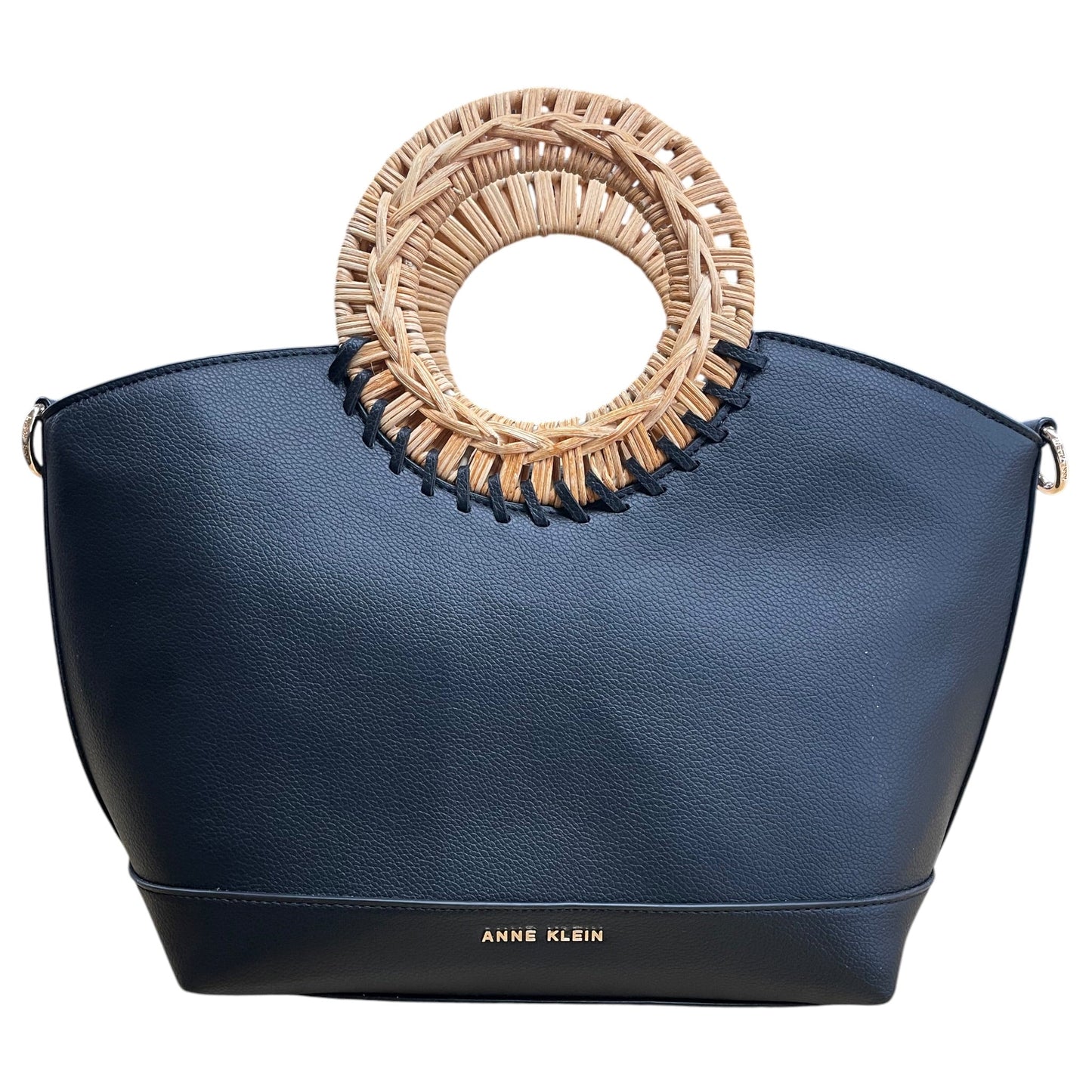 Handbag By Anne Klein In Black, Size:Medium