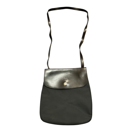 Crossbody Designer By Longchamp In Black, Size:Small