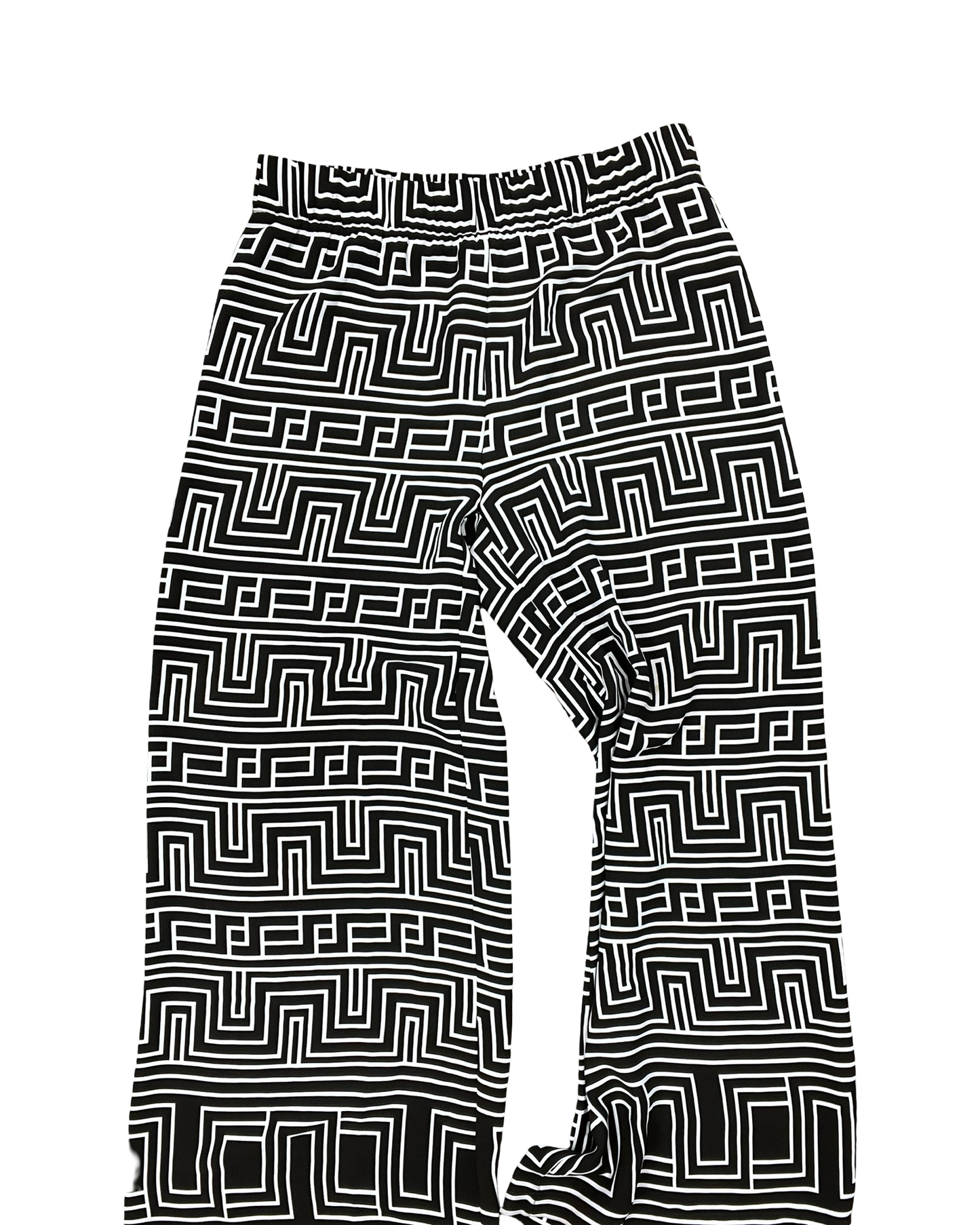 Pants Dress By Black Label In Black & White, Size:2X