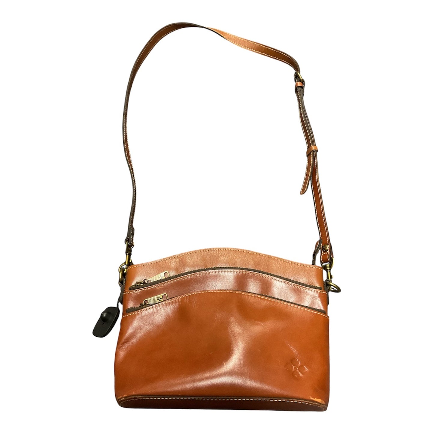 Crossbody Designer By Patricia Nash In Brown, Size:Medium