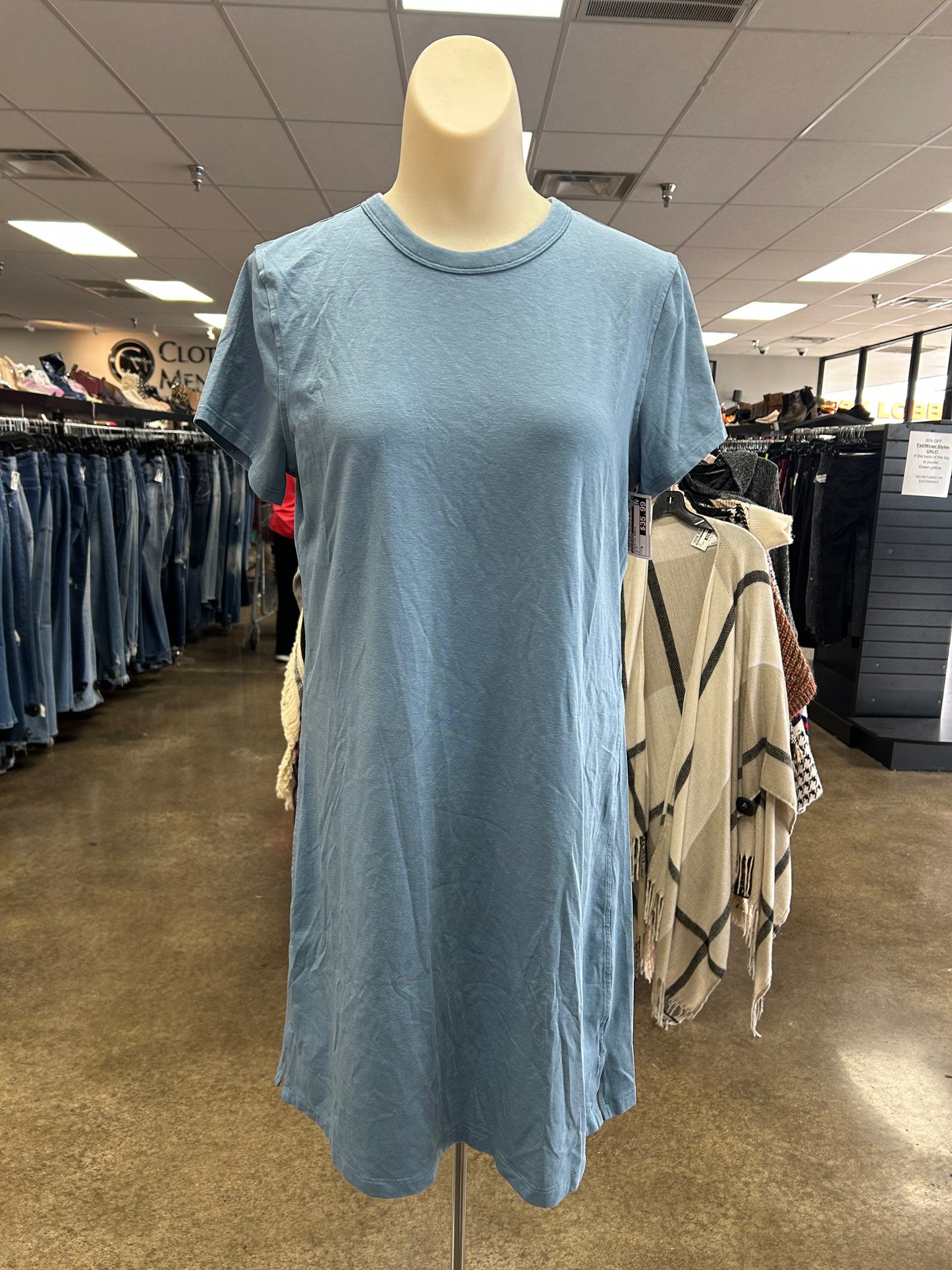 Athletic Dress By Lululemon In Blue, Size:6
