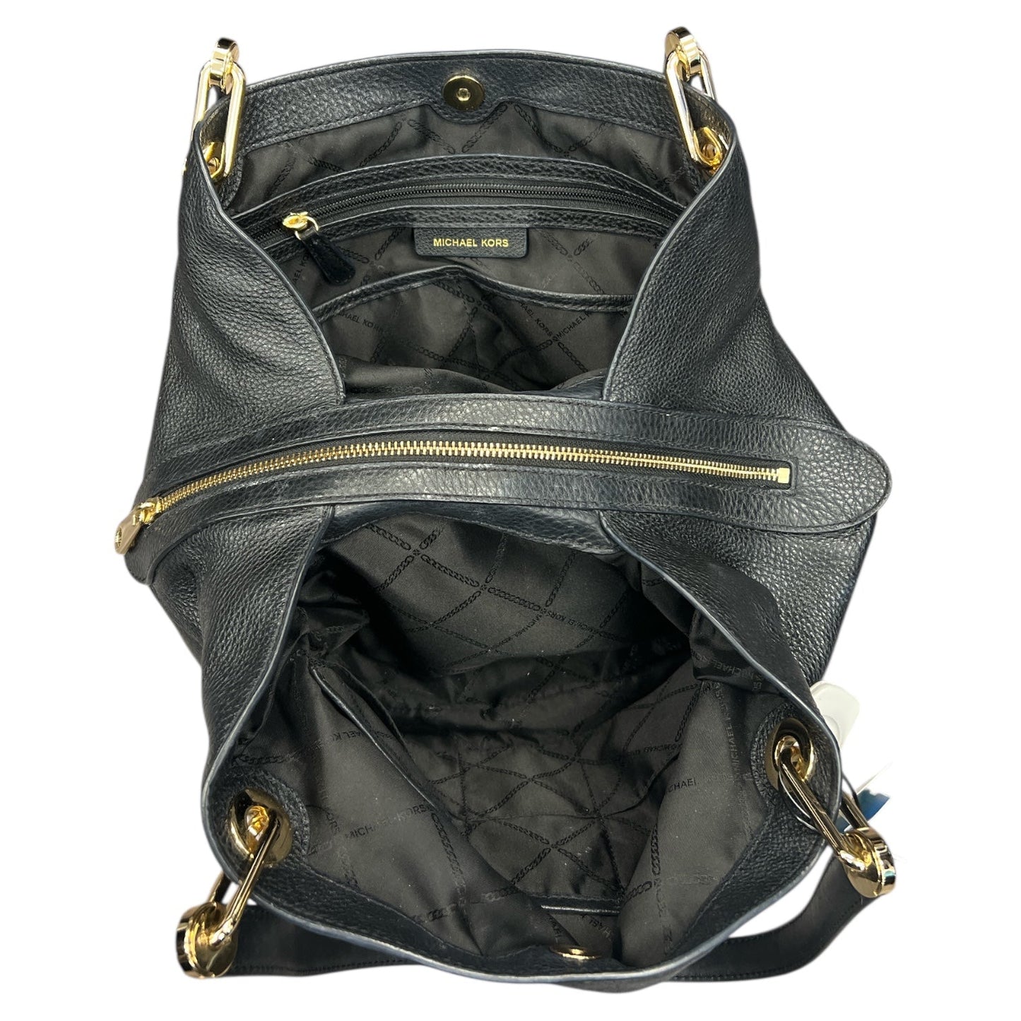 Handbag Designer By Michael Kors In Black, Size:Large