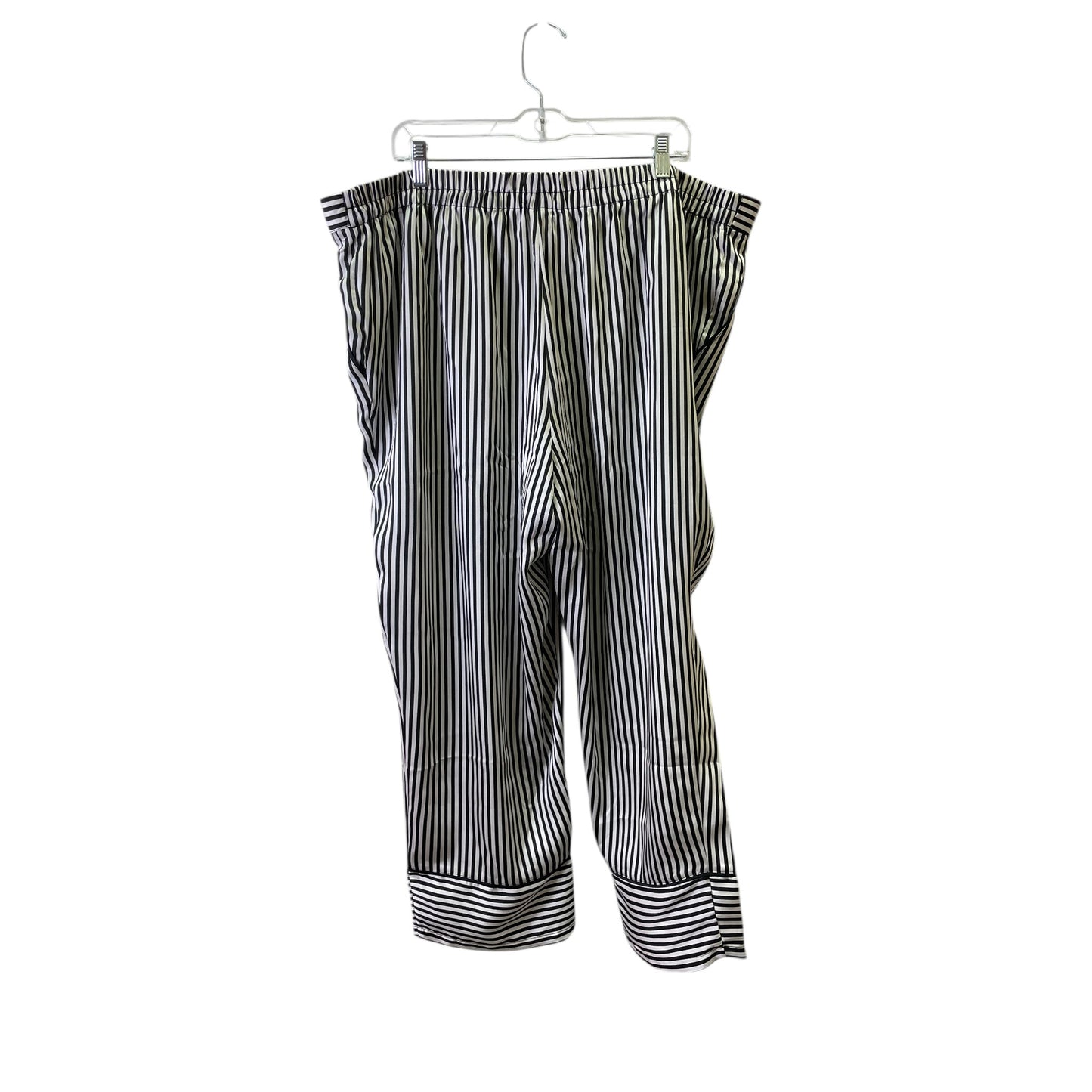 Pants Dress By Who What Wear In Black & White, Size:20