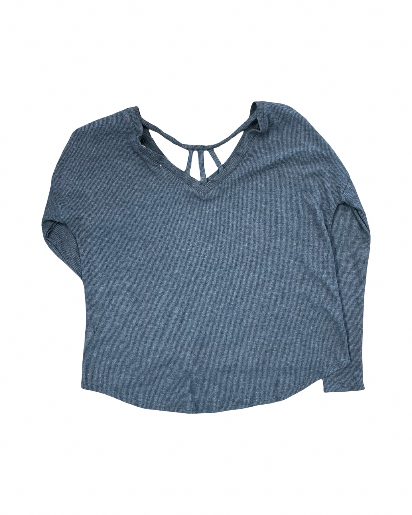 Tunic 3/4 Sleeve By Liberty Love In Grey, Size:L