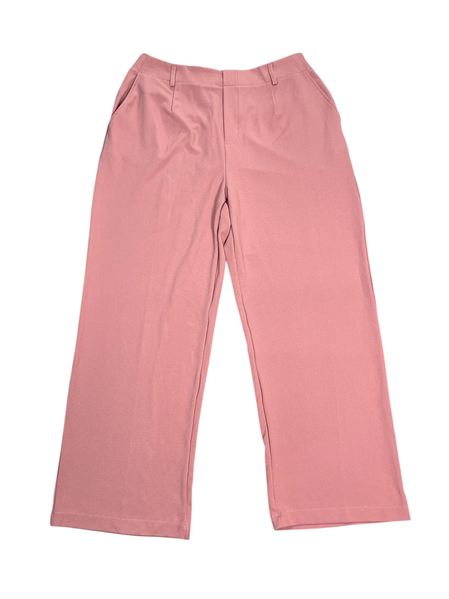Pants Wide Leg By Halara In Pink, Size:Xl