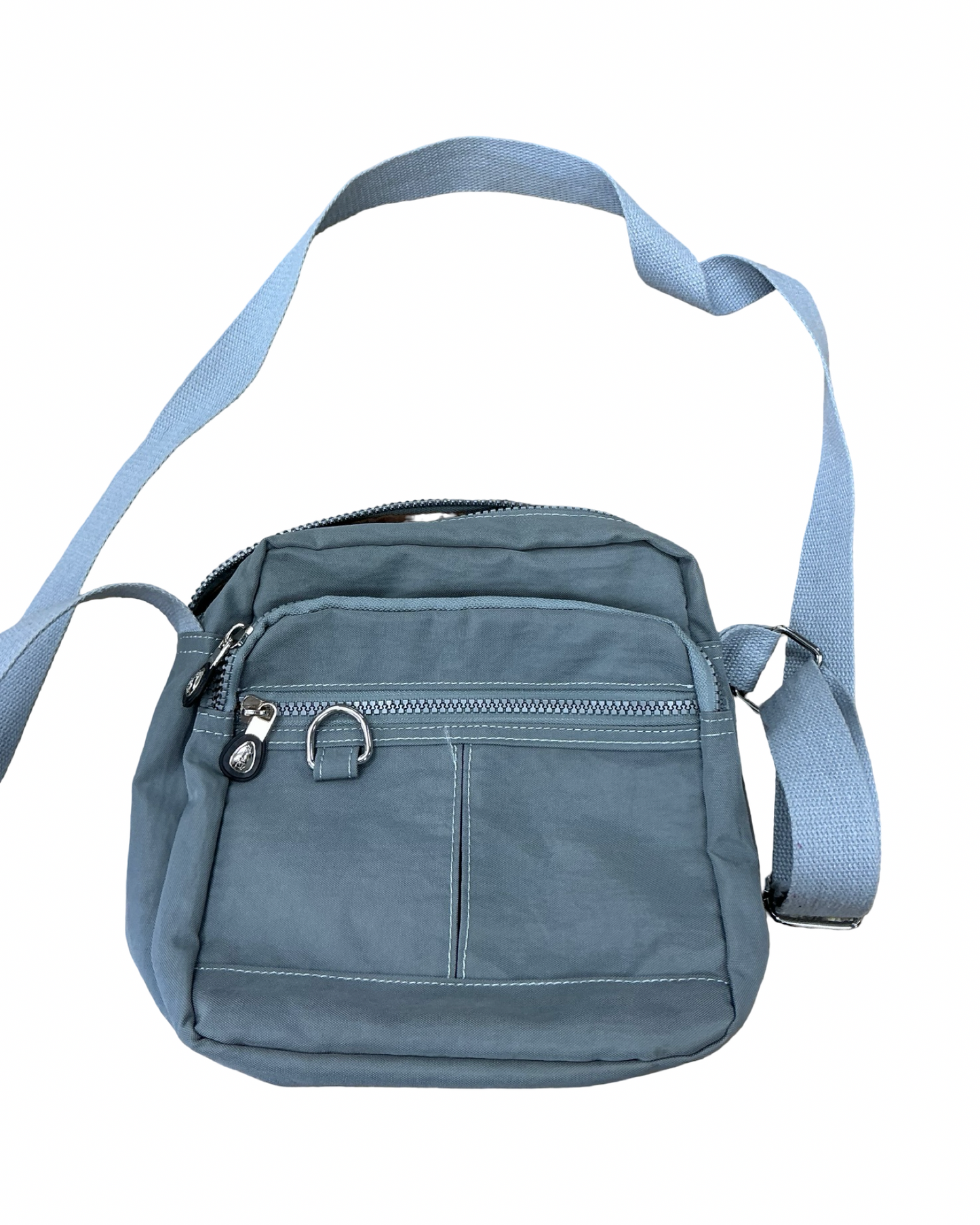 Crossbody By Clothes Mentor In Grey, Size:Small