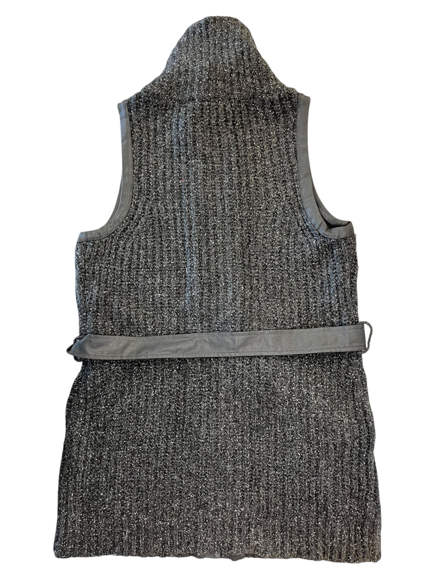Vest Sweater By White House Black Market In Grey, Size:M