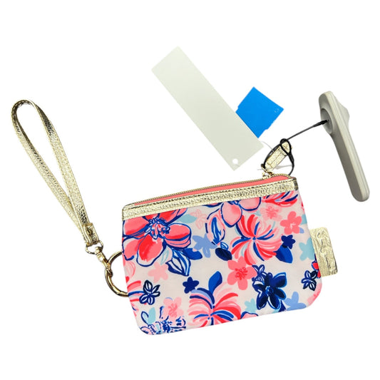 Coin Purse Designer By Lilly Pulitzer In Floral Print, Size:Small