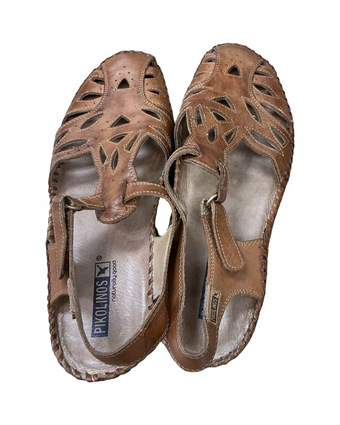 Shoes Flats By Pikolinos In Brown, Size:9.5