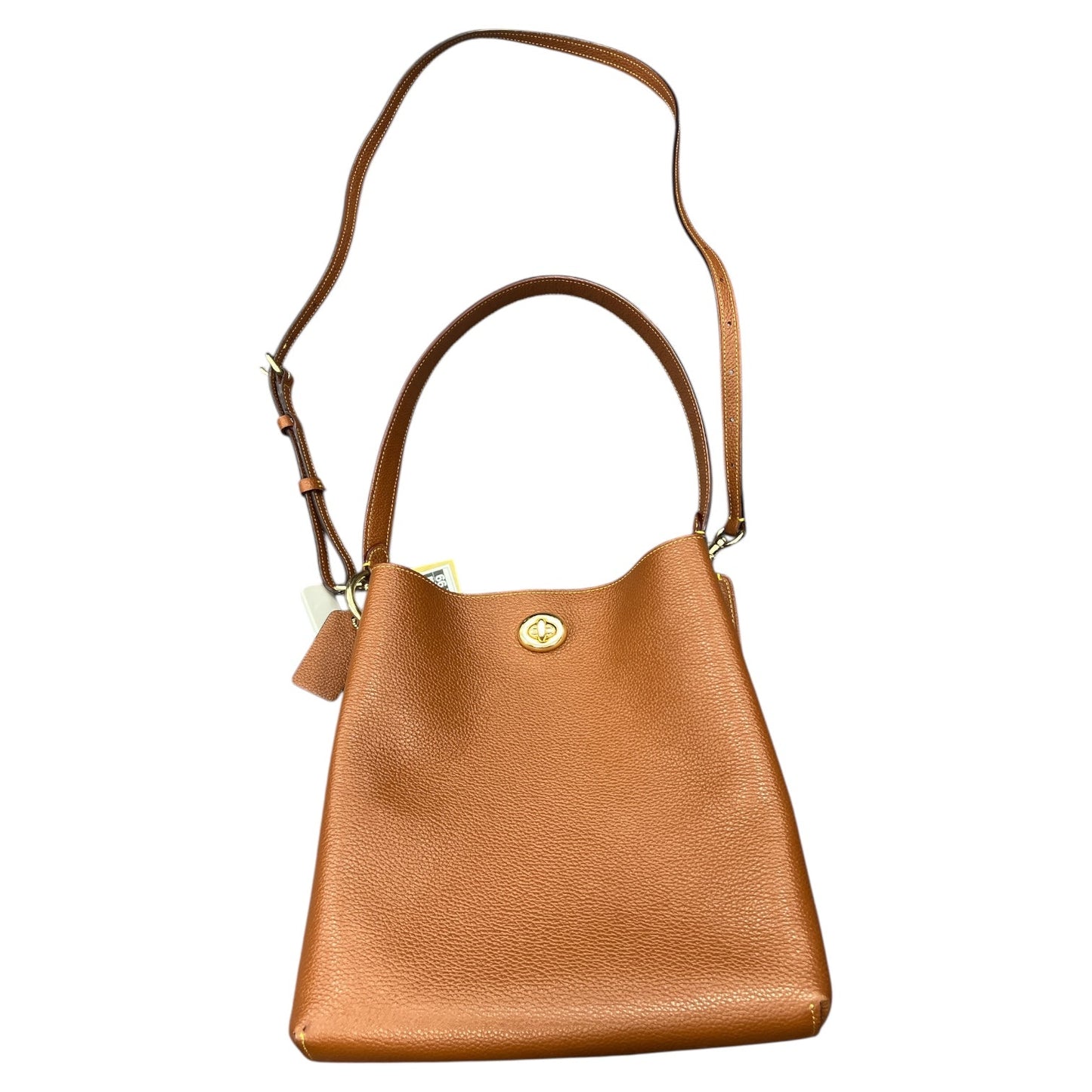 Handbag Designer By Coach In Brown, Size:Large