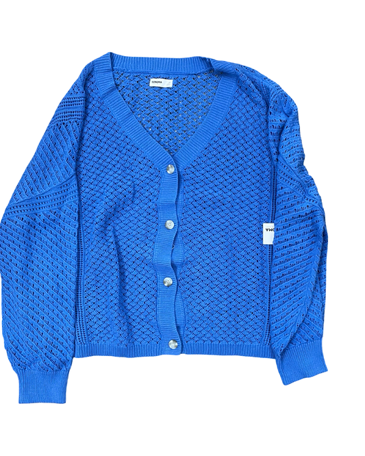 Cardigan By Sonoma In Blue, Size:2X