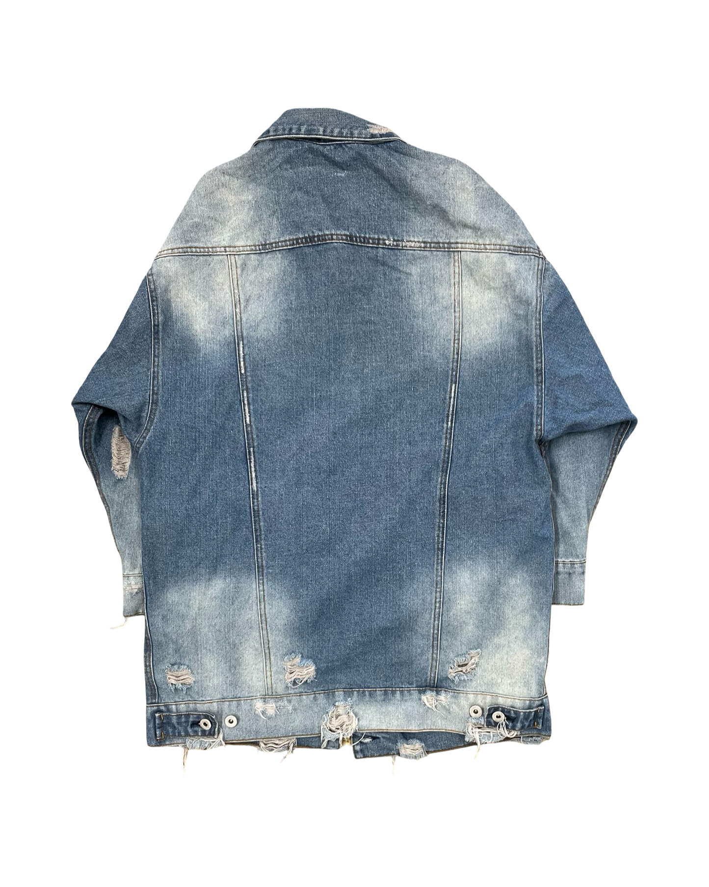 Jacket Denim By Highway In Blue, Size:L