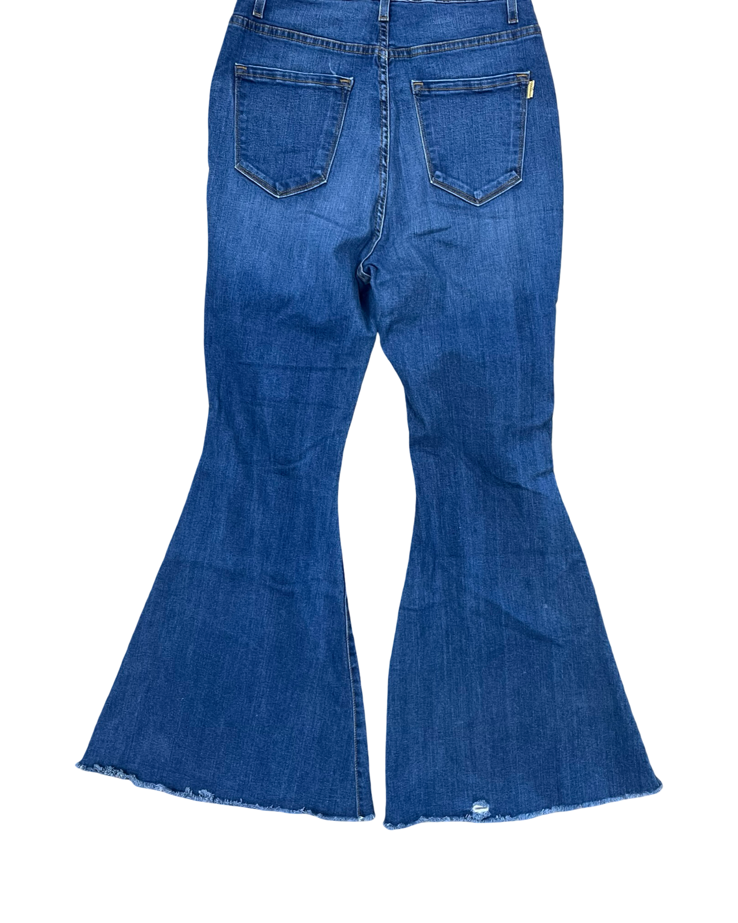 Jeans Flared By Clothes Mentor In Blue, Size:10