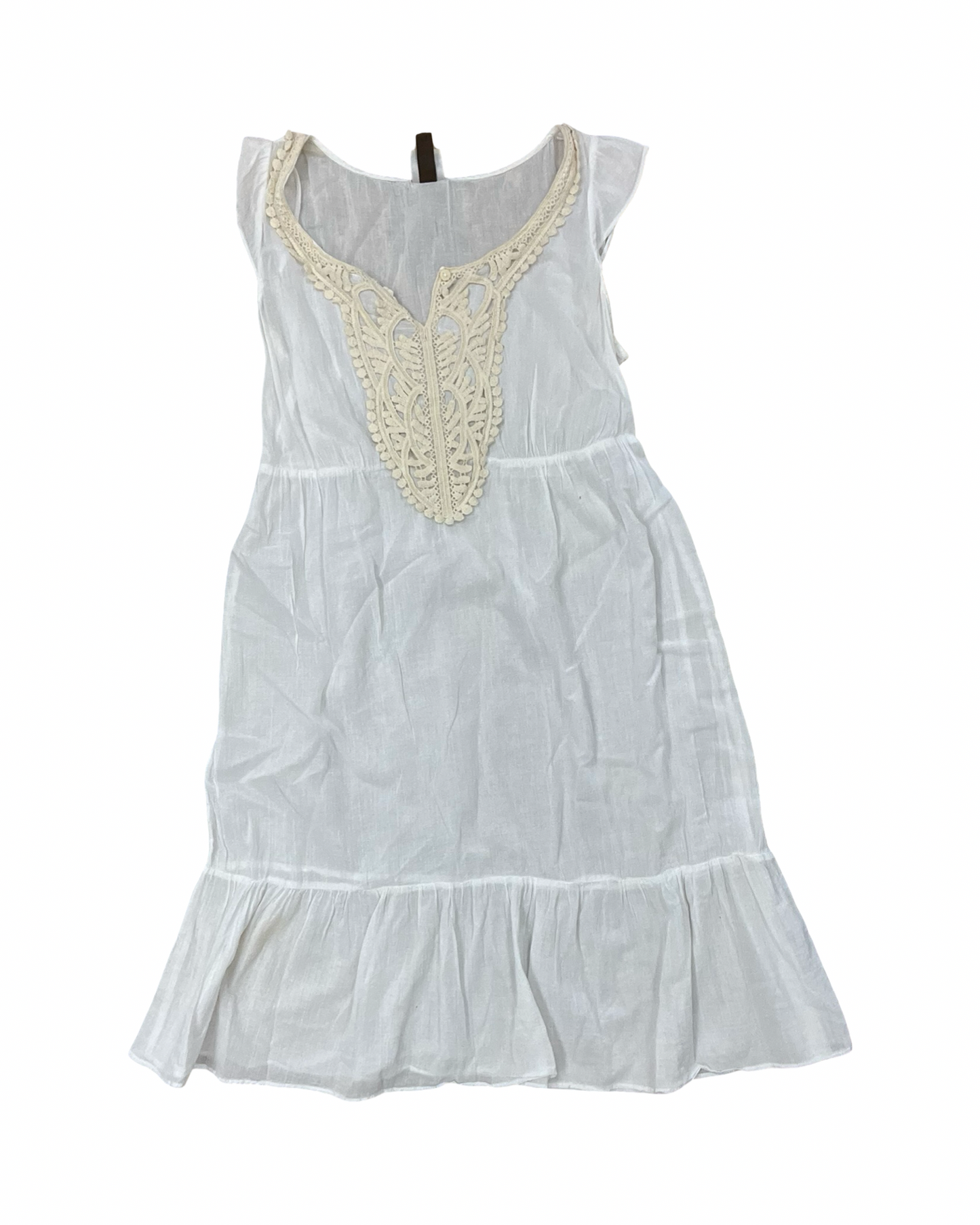 Dress Casual Midi By Sonoma In White, Size:S