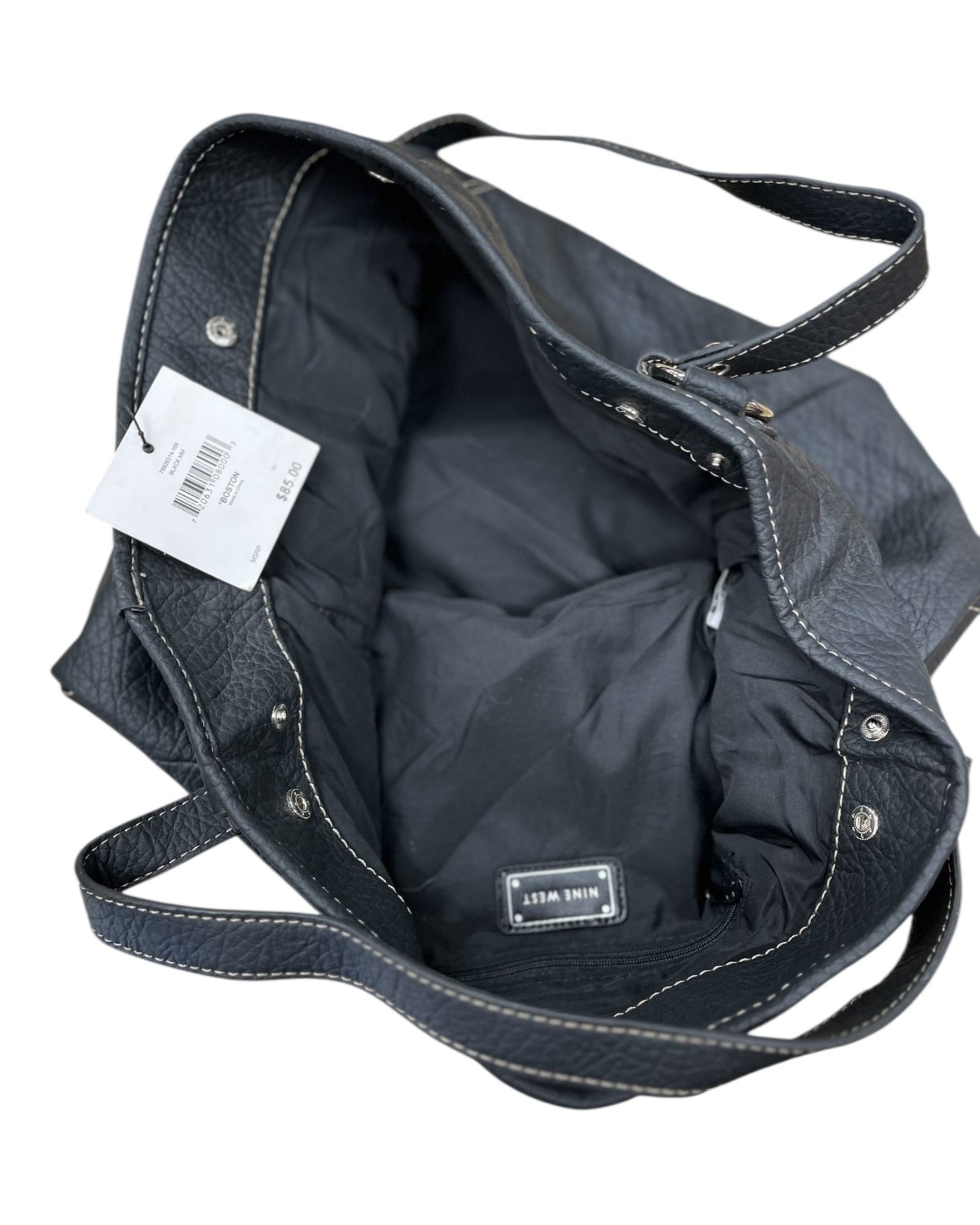 Handbag By Nine West In Black, Size:Large