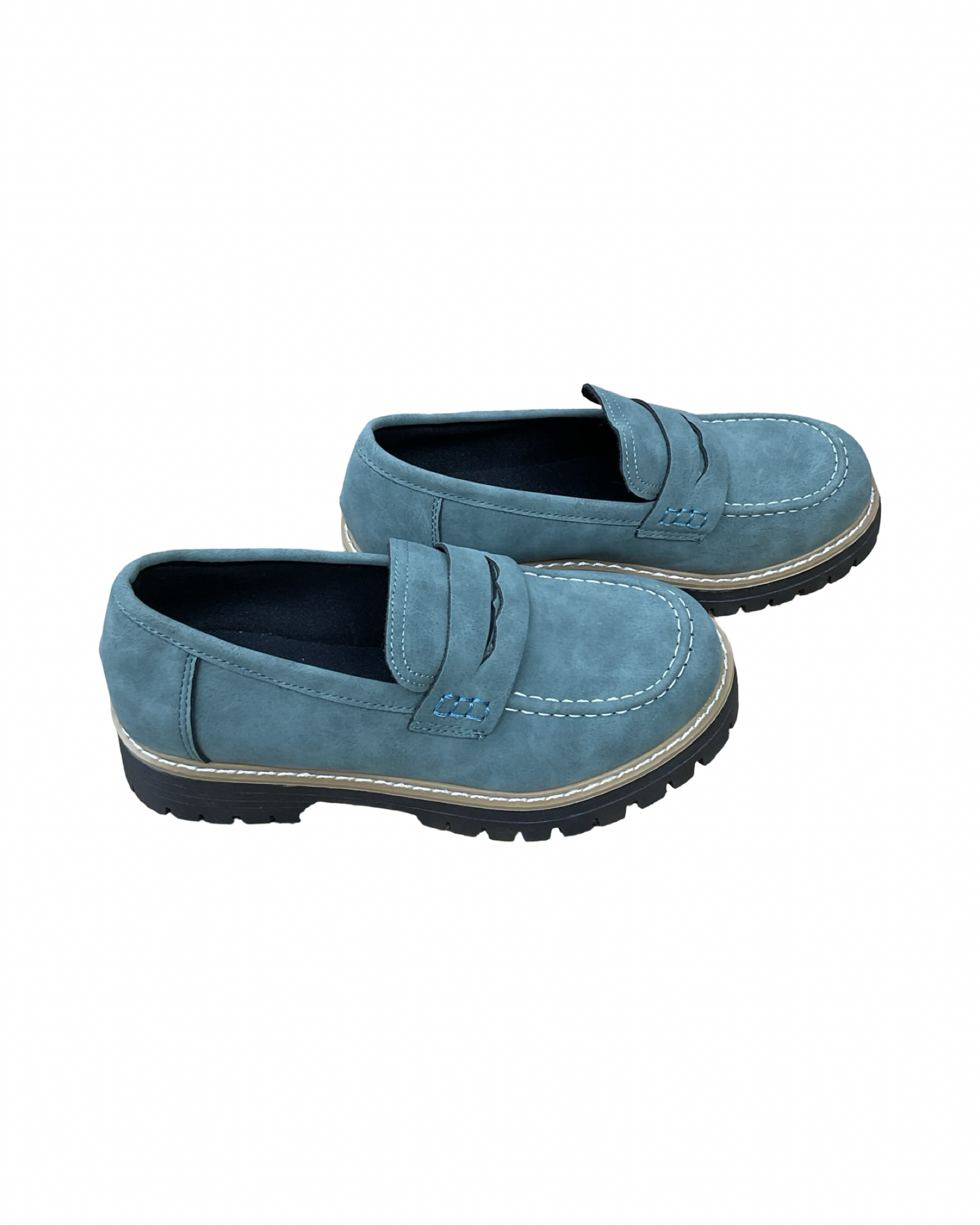Shoes Flats By Clothes Mentor In Green, Size:6.5