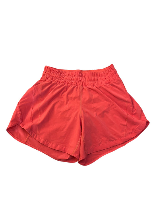 Athletic Shorts By Lululemon In Pink, Size:S