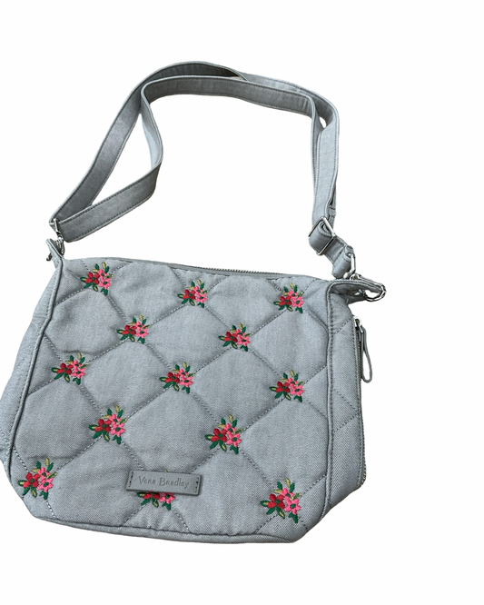 Crossbody By Vera Bradley In Grey, Size:Medium