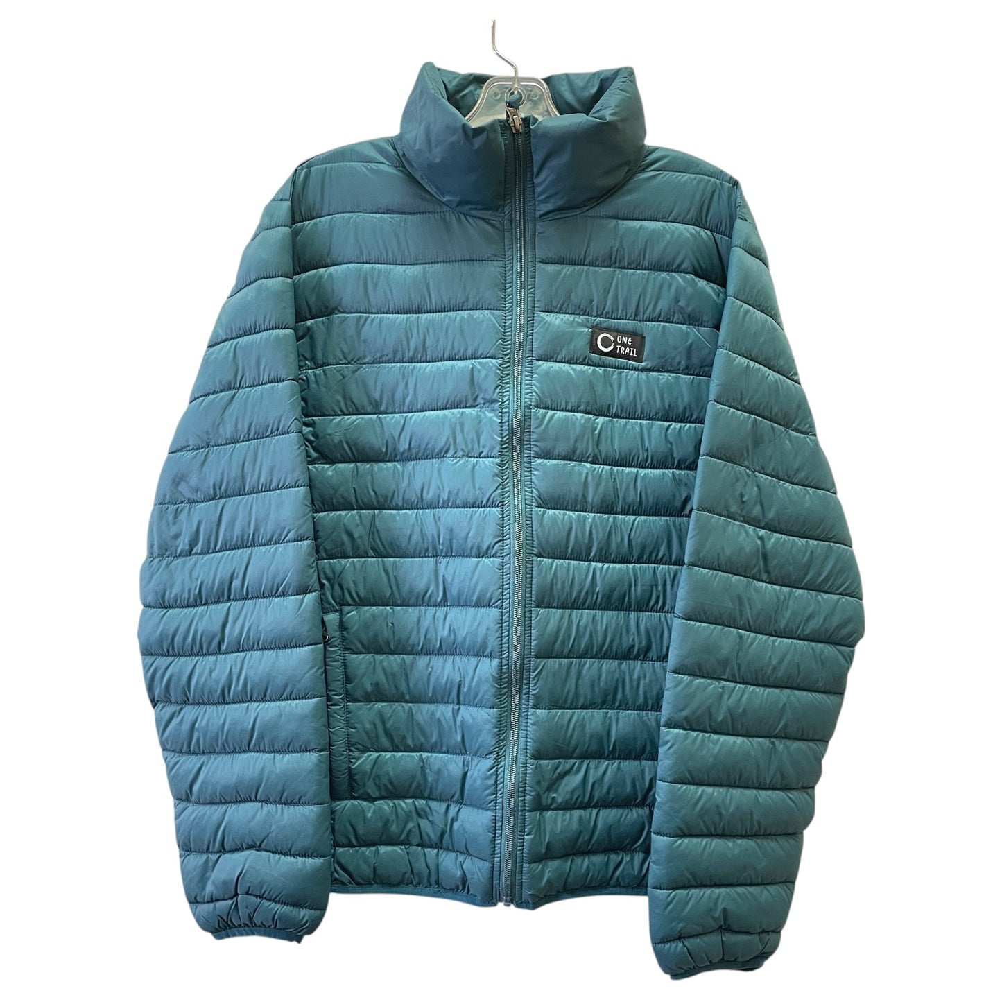Coat Puffer & Quilted By One Trail In Blue, Size:L