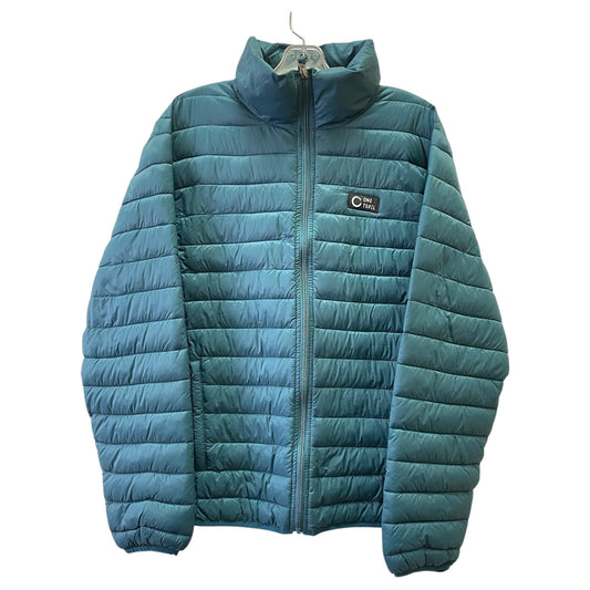 Coat Puffer & Quilted By One Trail In Blue, Size:L