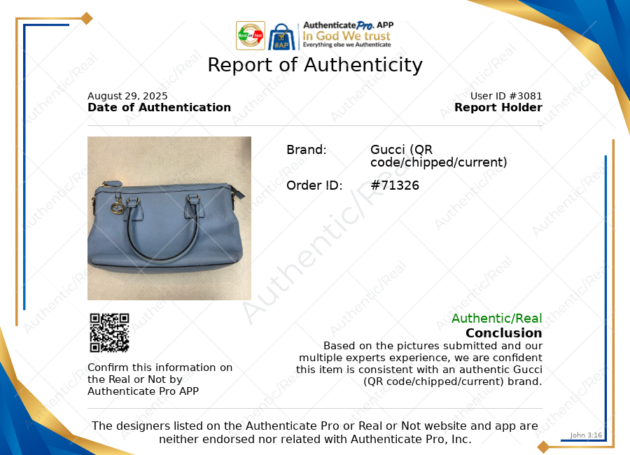 Handbag Luxury Designer By Gucci, Size: Medium