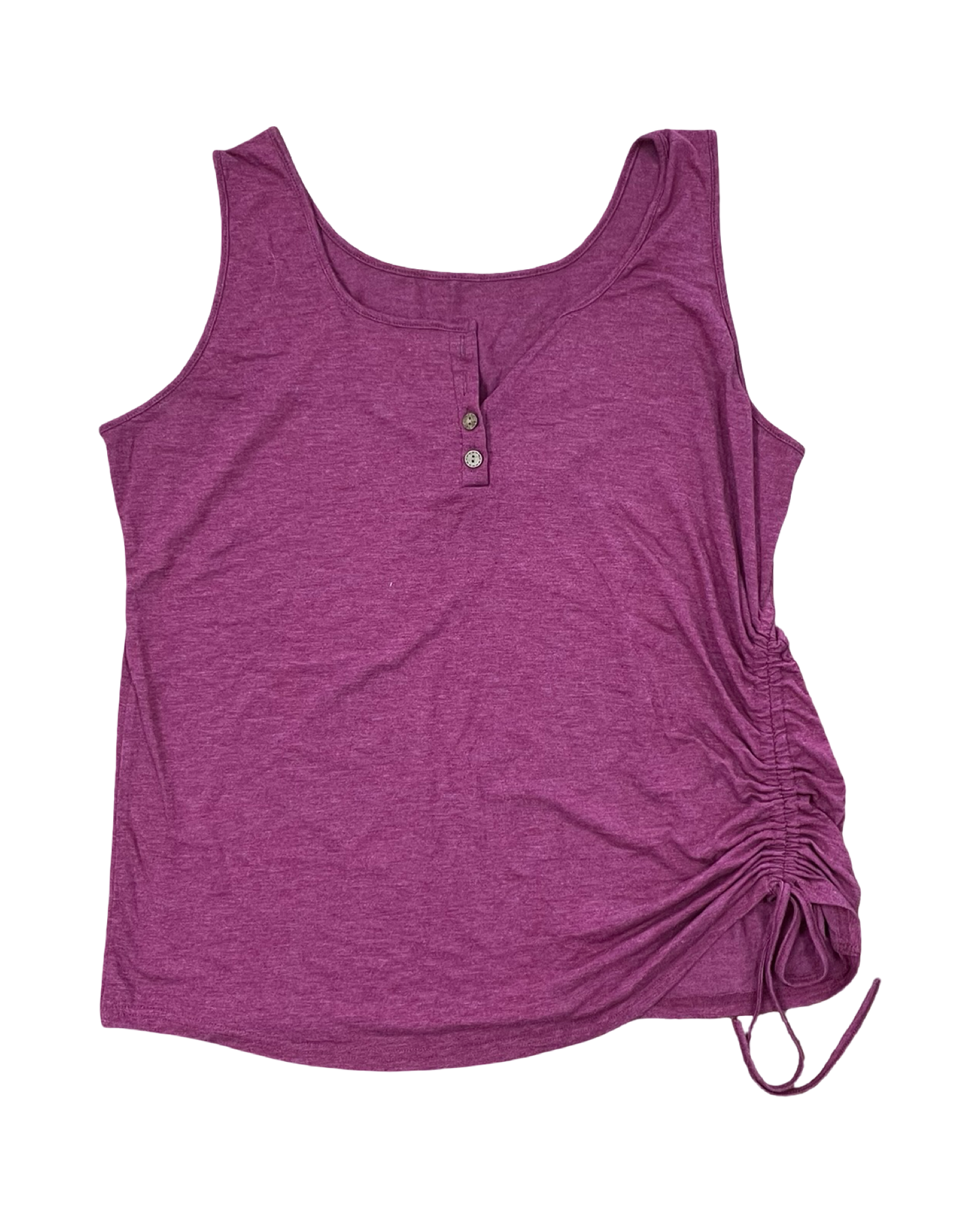 Top Sleeveless By Clothes Mentor In Maroon, Size:1X