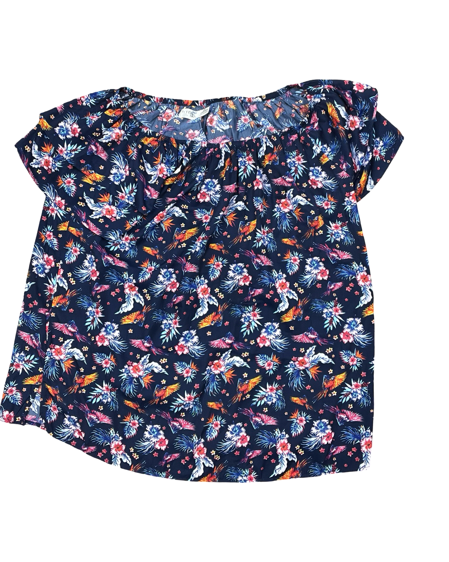 Top Ss By Terra & Sky In Blue, Size:1X