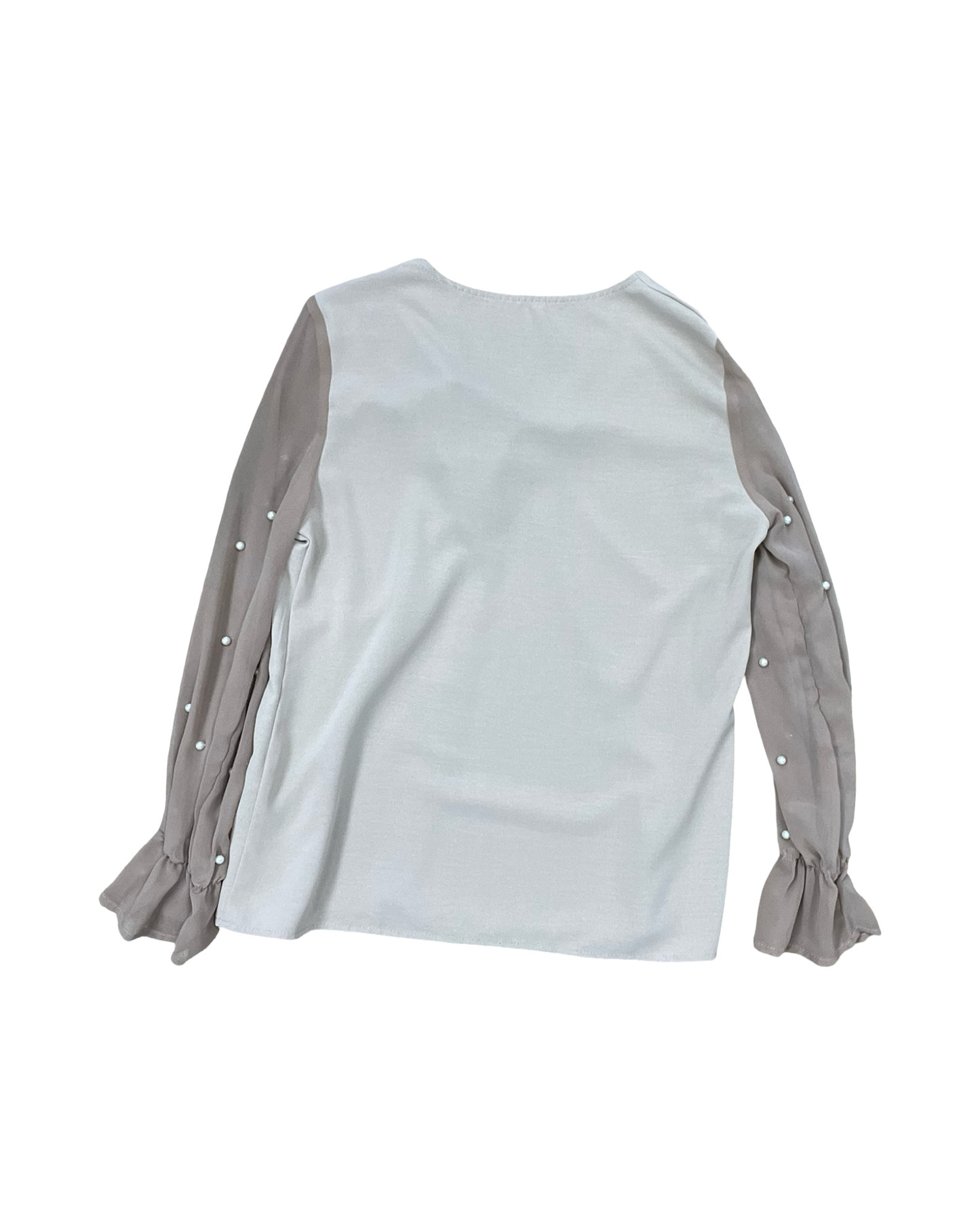 Top Ls By Shein In Tan, Size:S