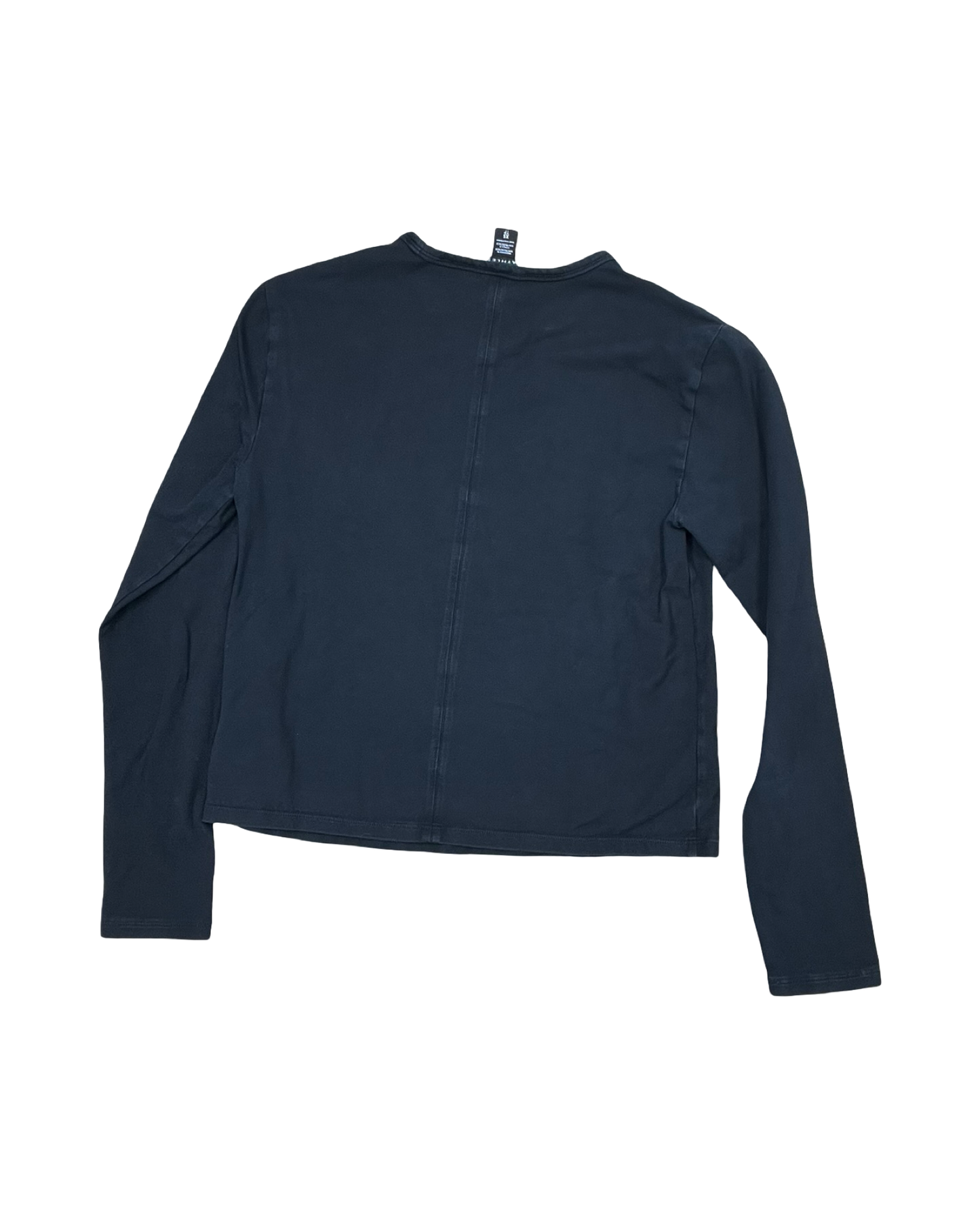 Athletic Top Ls Crewneck By Athleta In Black, Size:Xs