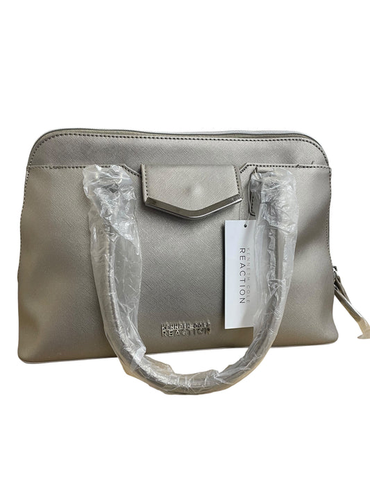 Handbag By Kenneth Cole Reaction In Bronze, Size:Large